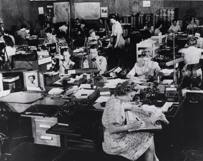 American women cryptanalysts at work during the war